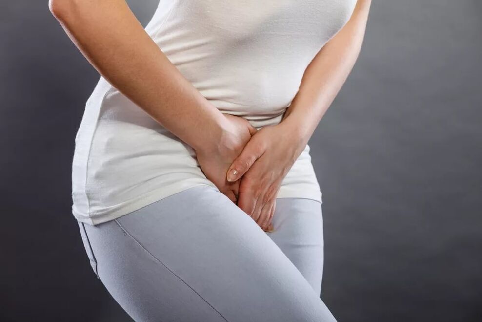 Cystitis groin pain in women