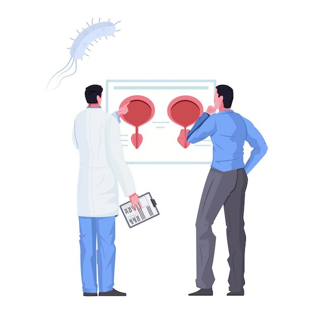 A man presents to a urologist with symptoms of cystitis