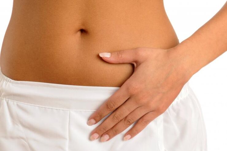 Symptoms of cystitis in women are lower abdominal pain
